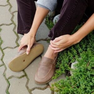 Earthing Harmony Size 42 Barefoot Shoes Leather Loafers Slip On Shoes